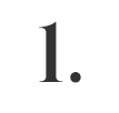 Number 1 Icon